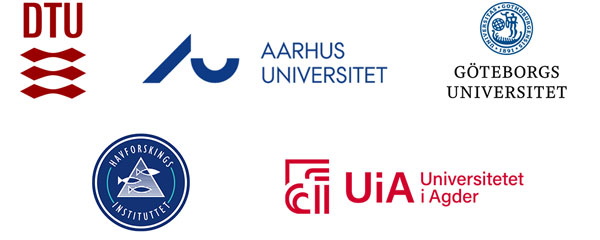 Projektpartnernes logoer Projektpartnernes logoer